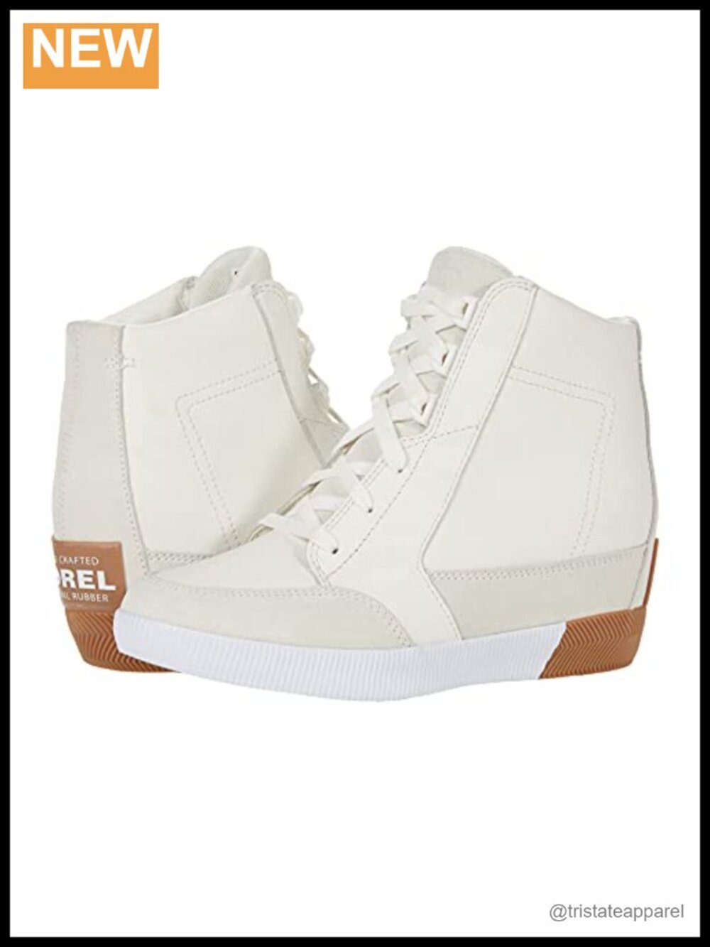 Waterproof Suede Wedge Bootie Ankle High Heel Lace Up Comfort
